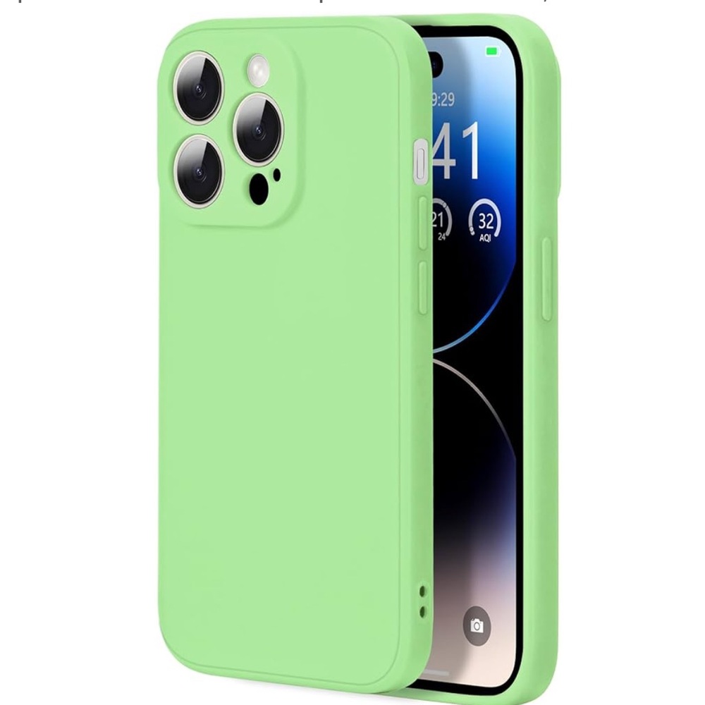 NWT IPhone 15proMax case color LIGHT PINK (2)